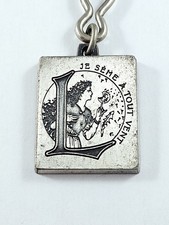 PORTE-CLES - « JE SÈME A TOUT VENT » - Pierre KAST 1952 - Larousse - Métal -