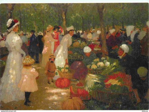 Carte postale art peinture - -,