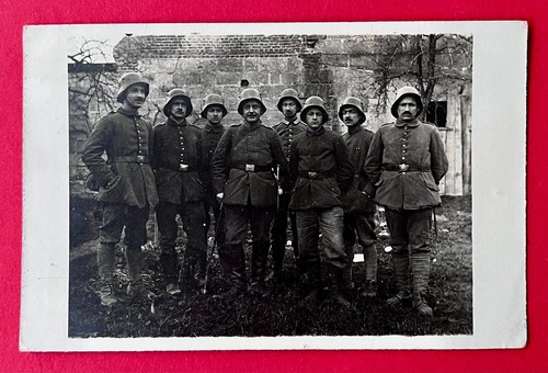 Military photo postcard 1st - 1st, ww