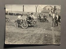 Photo ancienne match moto ball - photo,