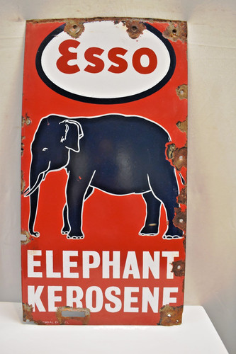 Vintage esso éléphant - vintage,