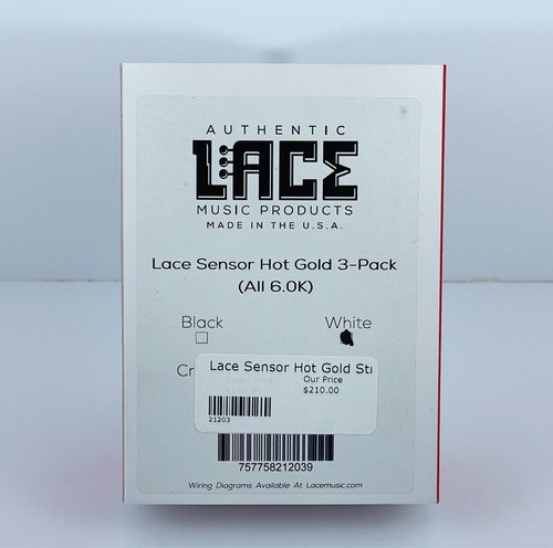 Lace sensor hot gold pick - sensor, up