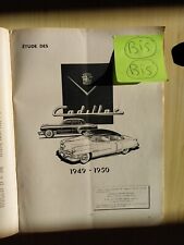 REVUE TECHNIQUE CADILLAC 1949