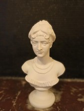 Joséphine de Beauharnais Buste en plâtre moulage H: 18 cm, Impératrice Napoléon