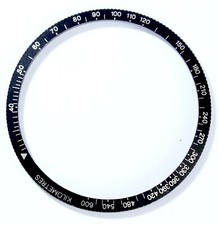 Lunette de montre de plongée YEMA sous-marine neuf de stock; 36,4 mm - J19-19