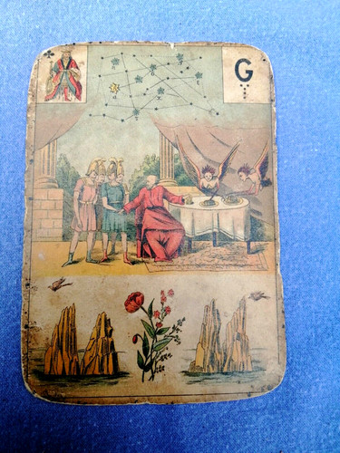 Ancienne carte tarot - ancienne,