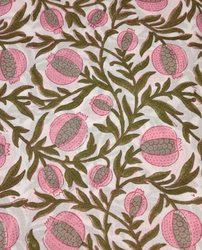 Tissu indien imprimé