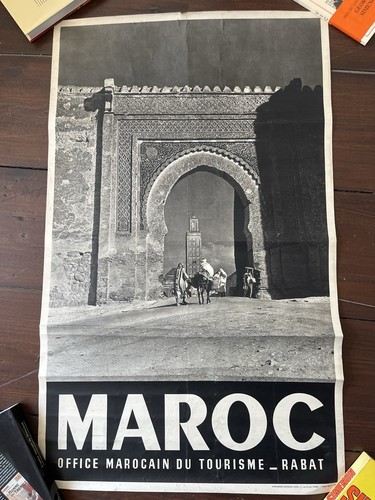 Affiche originale maroc - affiche,