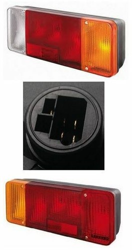 Feux arrières 30x13cm - , iveco