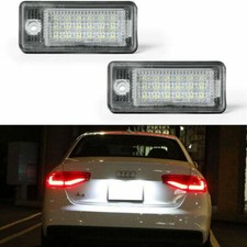 2X Feux de plaque d'immatriculation LED POUR AUDI A3 A4 A6 A8 B6 B7 Q7 RS4 RS6
