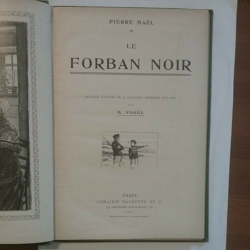 Forban noir hachette 1911 - noir,