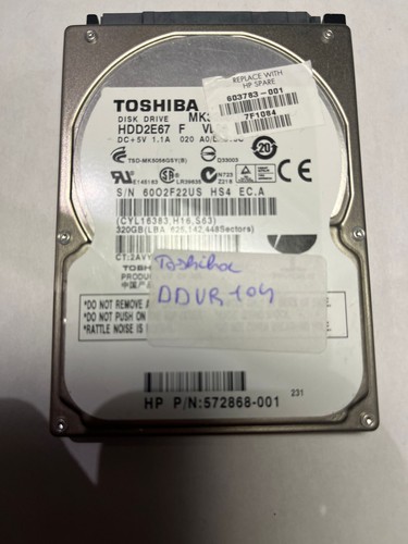 Toshiba disque dur hdd 320 - , gb