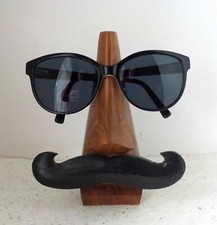 Support Porte-lunettes en bois fait à la main Salvador Dali - C11