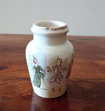 Pot à moutarde Lunéville K et G. le bal.