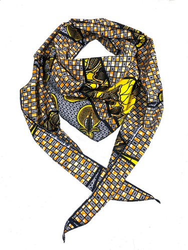 Foulard triangle echarpe - triangle, tissu