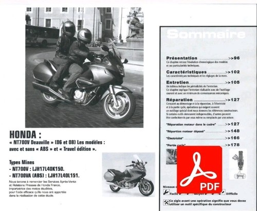 Pdf honda 700 deauville - honda,