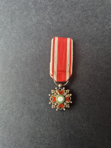 Miniature medaille ordre - medaille,