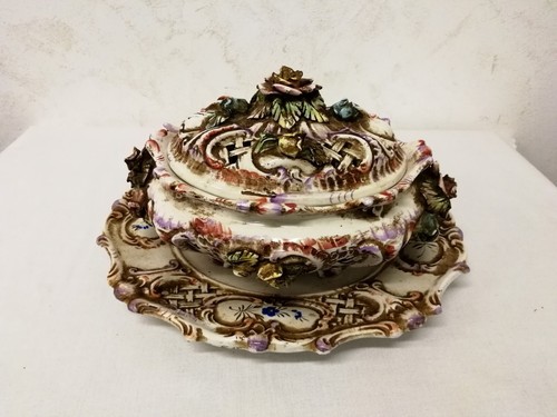 Ancien pot pourrie - pot,