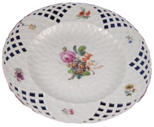 Assiette Florale Réticulée