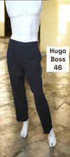 Hugo Boss Taille 46  ? Pantalon de costume noir homme en laine vierge