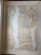 Vintage Nautical Map 