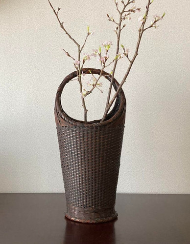 Vase japonais bambou - vase,