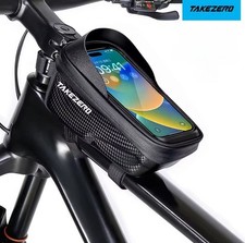 Sac de Guidon Vélo Rigide | Support Téléphone Étanche | Cyclisme VTT Route