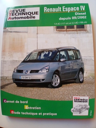 Renault espace dci depuis - renault, 4