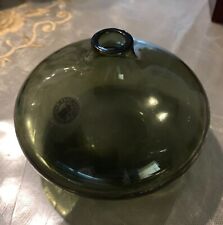 vase soufflé à la main verts