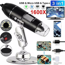1600X 3-IN-1 Zoom 8 LED USB