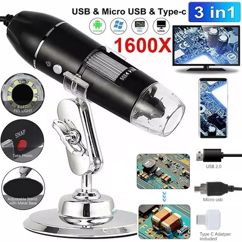 1600x zoom 8 led usb - zoom,