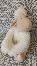 Peluche doudou mouton blanc