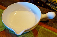 Poêlon caquelon en terre