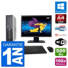 PC HP 6305 Pro SFF Ecran 19"