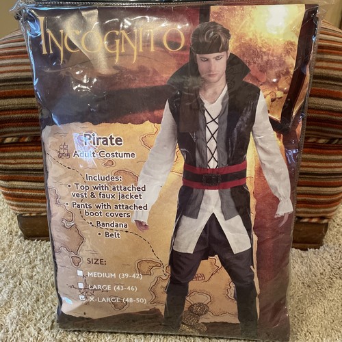 New adult pirate costume - adult,