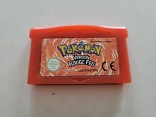 Nintendo Game Boy Advance GBA Pokémon Version Rouge Feu Originale