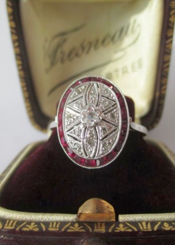 Bague ancienne art déco - art,