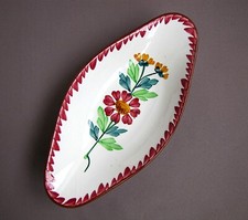 Ravier Décor Colmar en Faïence de Sarreguemines 1900