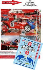 DECALS 1/24 REF 0589 CITROEN