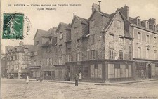 lisieux vieilles maisons rue caroline duchemin   coin mauduit