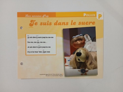 Carte fiche pollux je suis - carte,