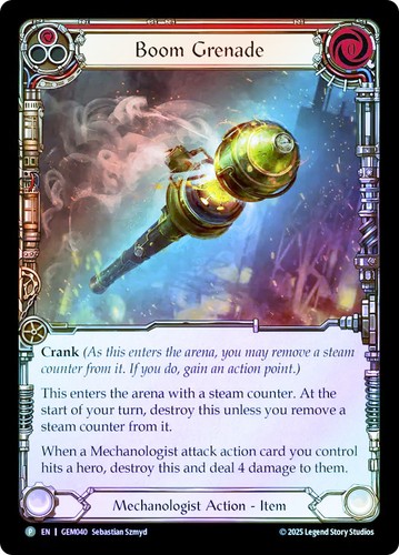 Fab cold foil - fab, boom