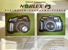Ultra-Rare! Noblex P 3 Appareil - Affiche - Text.deutsch - Classic-Camera-Store