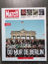 livre paris match chronique de notre temps année 1989 chute du mur de Berlin