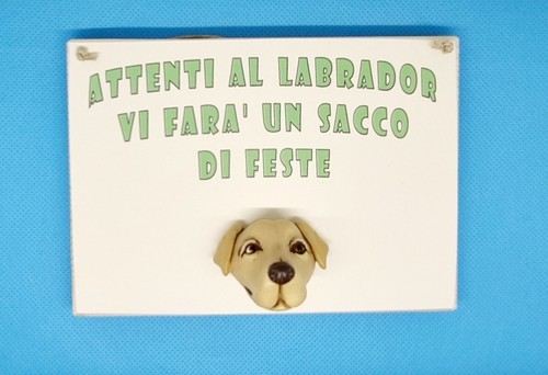 Handmade labrador dog - handmade,