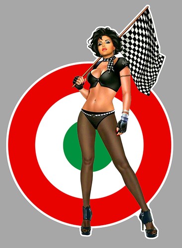 Pinup italie scooter vespa - italie,