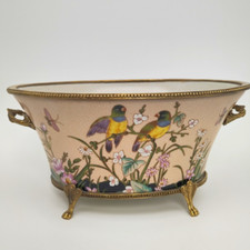 Cache pot - vase - porcelaine