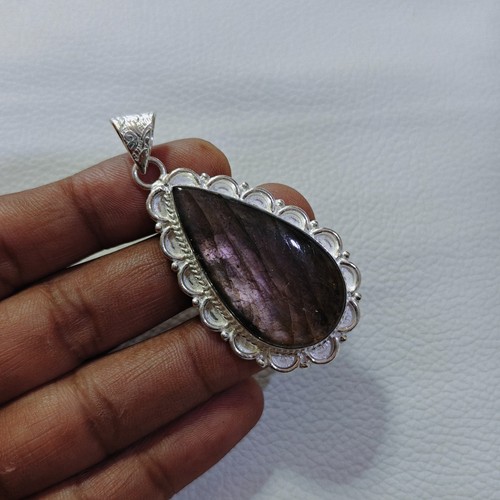 Pendentif pierre précieuse - , en