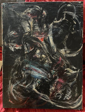 Masae BESSHO France Japon Composition Tableau Peinture 1980