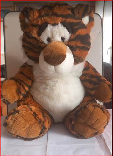 Peluche tigre géante - peluche, –